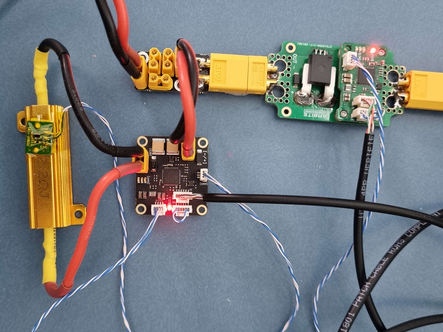 Braking chopper with prototype load switch